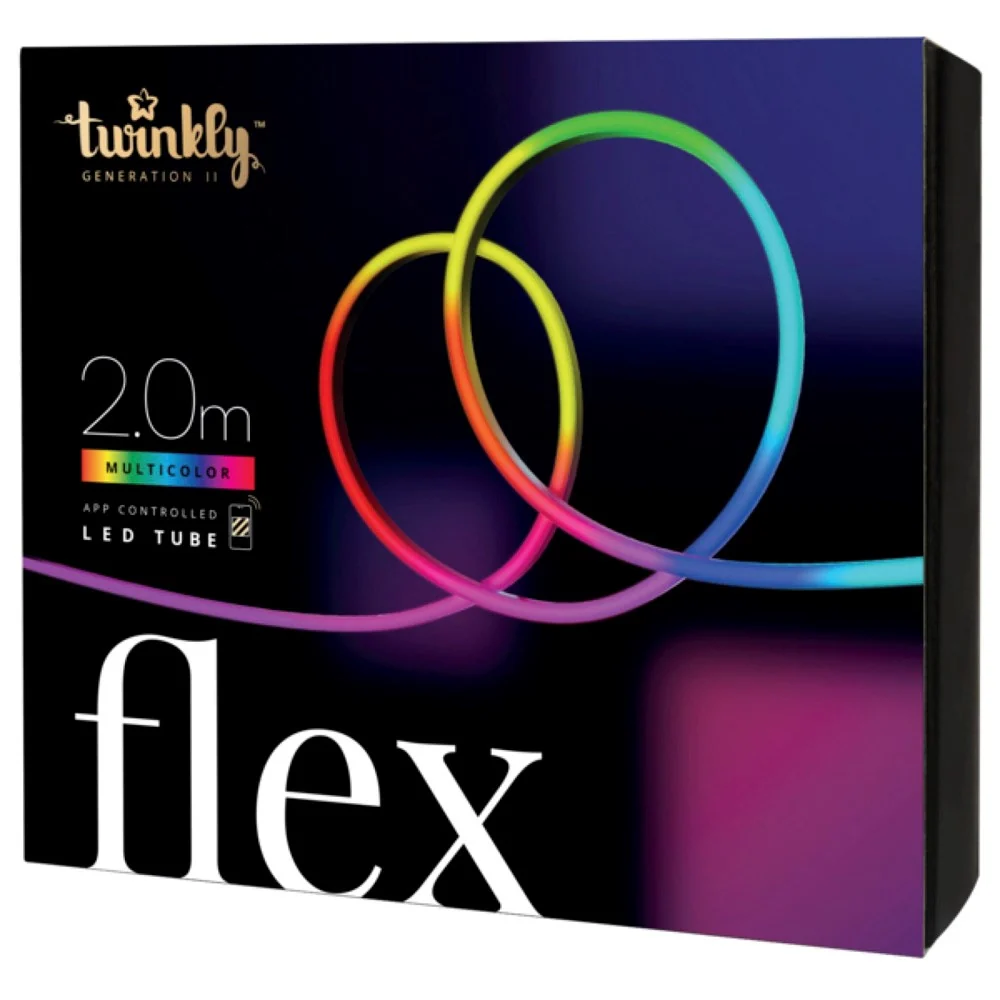 Twinkly 200-Led RGB Flex 2m – Hvit ledning v:9311959