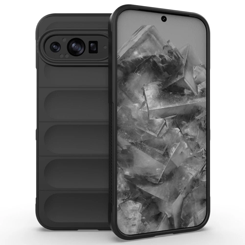 EIDERWOOD Google Pixel 9 Pro XL Fleksibelt Plastdeksel – Svart v:4852467 EIDERWOOD Google Pixel 9 Pro XL Fleksibelt Plastdeksel – Svart v:4852467