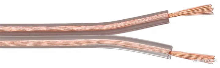 Goobay Høyttalerkabel transparent CCA 10 m spole, tverrsnitt 2 x 4,0 mm² v:6690195