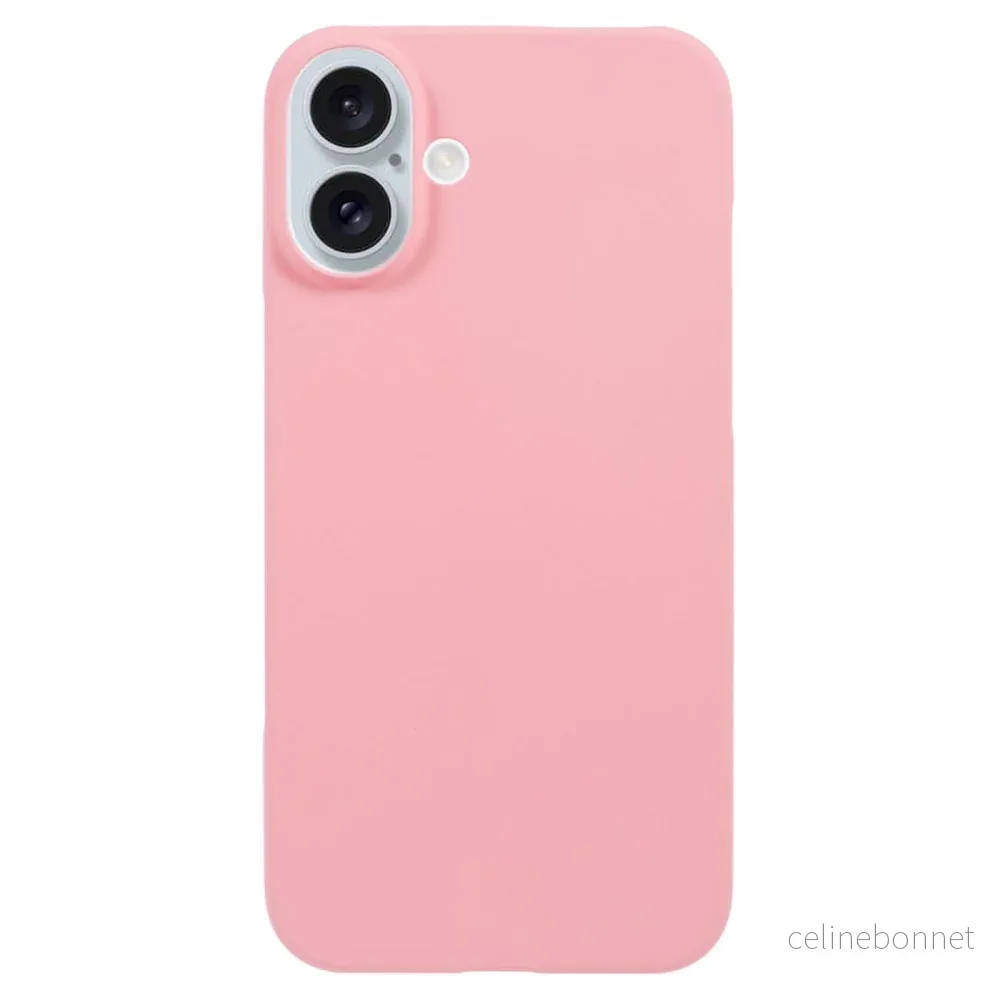 EIDERWOOD iPhone 16 Hard Plast Deksel - Rosa v:1644284