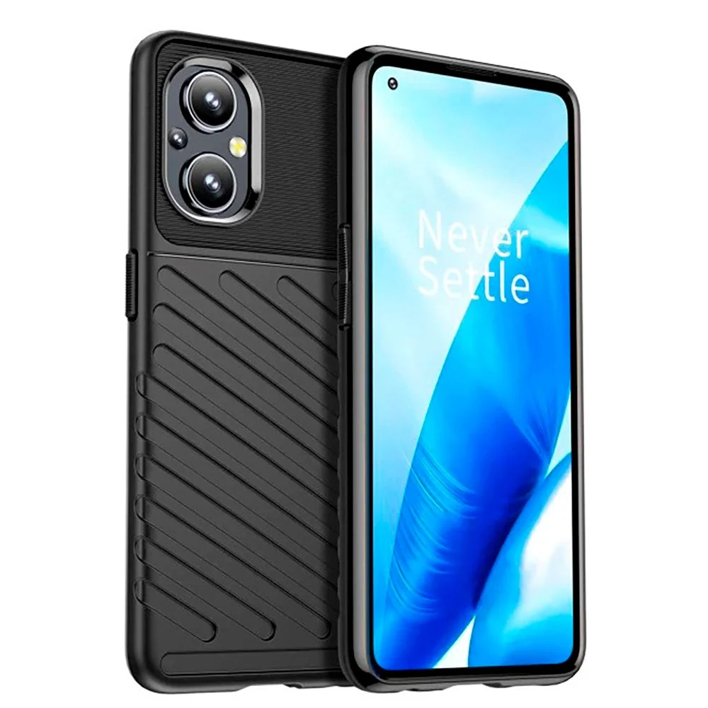 OPPO Reno7 (4G) Hurtle Thunder Series Plast Deksel – Svart v:7821735