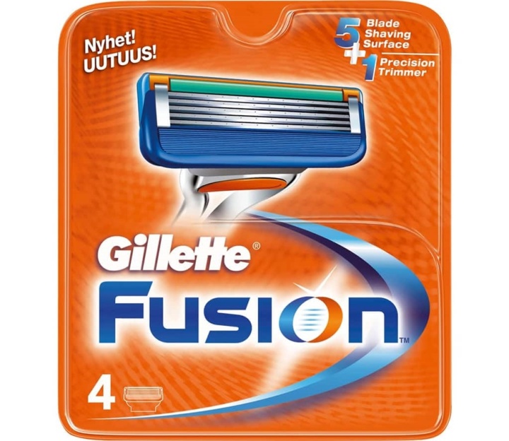 Gillette Fusion 4-pakning v:5787382
