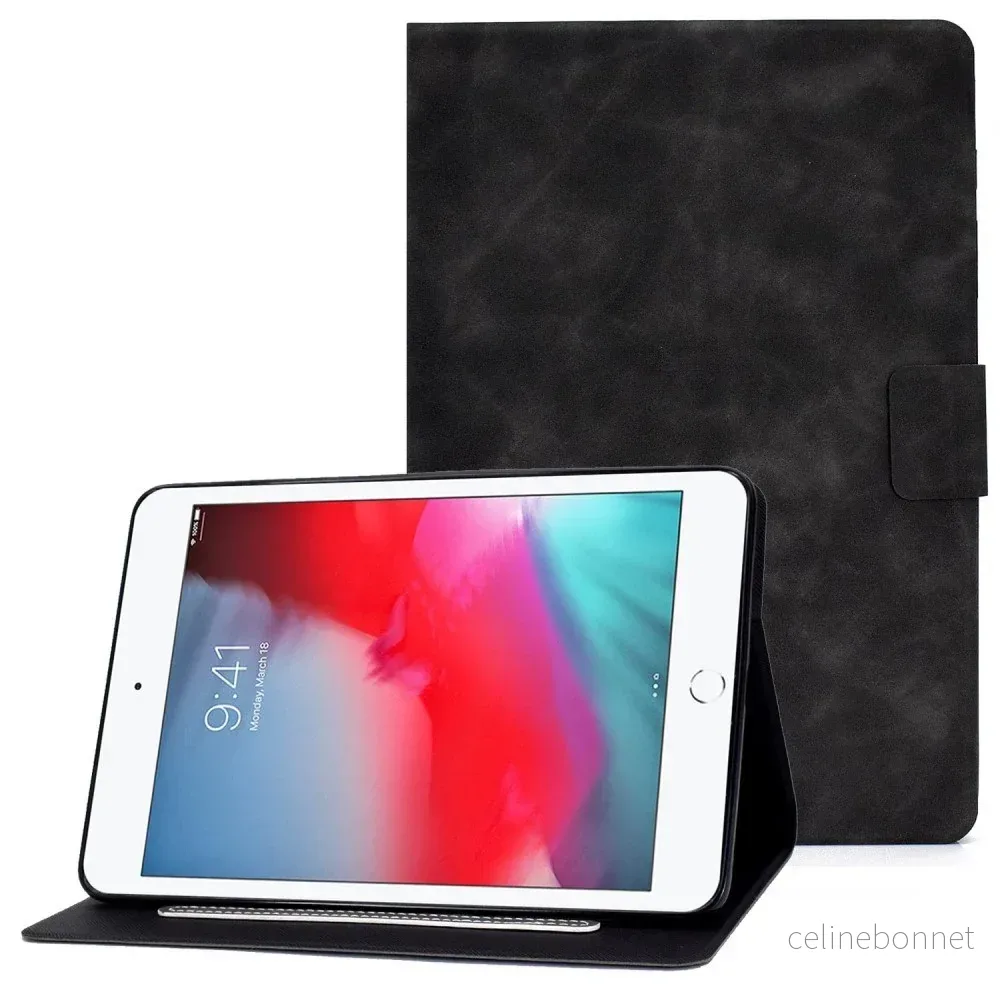 EIDERWOOD iPad Mini 4 / iPad Mini (2019) Flip Deksel med Lommebok – Sv v:2450837 EIDERWOOD iPad Mini 4 / iPad Mini (2019) Flip Deksel med Lommebok – Sv v:2450837