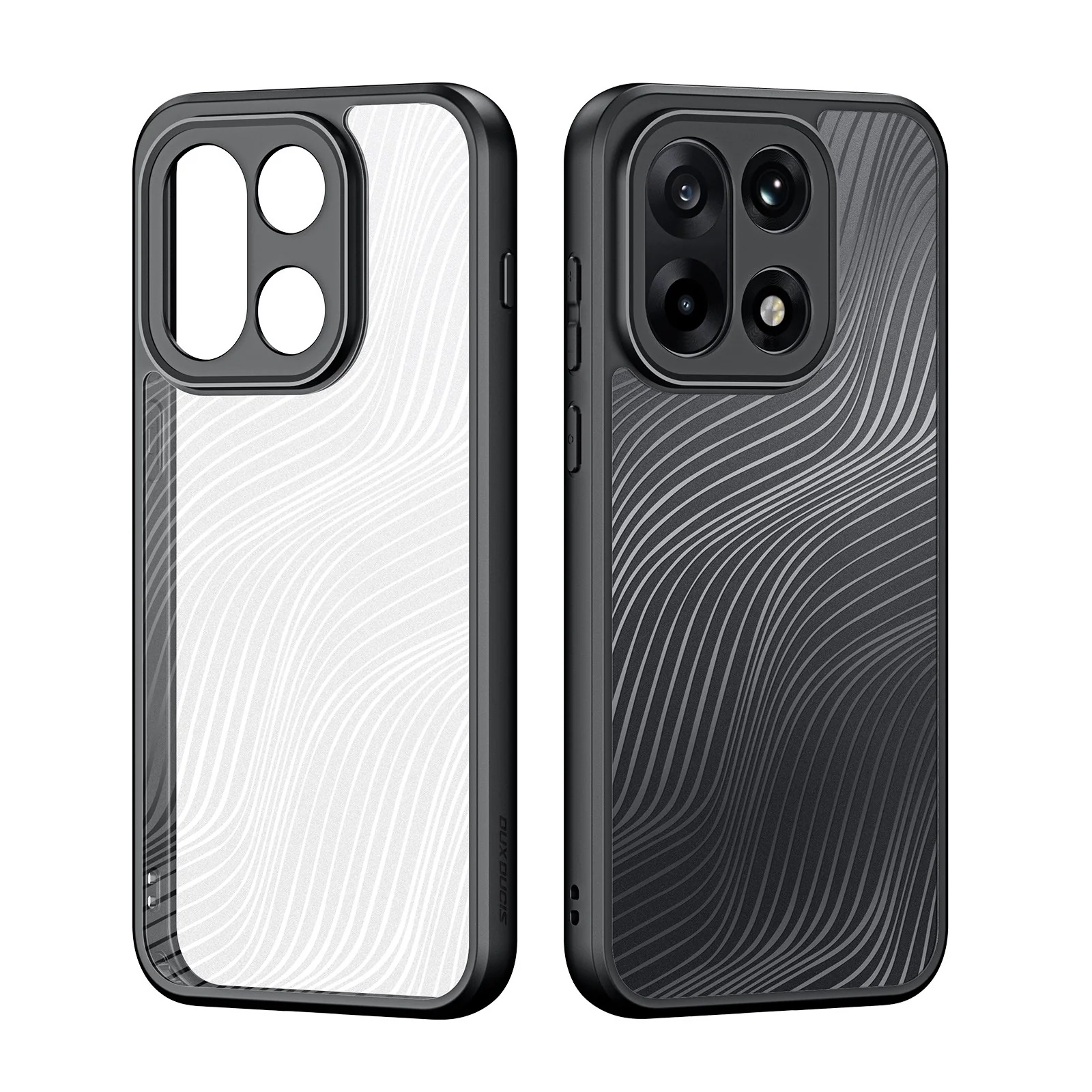 OnePlus 15 DUX DUCIS Aimo Series Plast Deksel – Gjennomsiktig / Svart v:4858624 OnePlus 15 DUX DUCIS Aimo Series Plast Deksel – Gjennomsiktig / Svart v:4858624