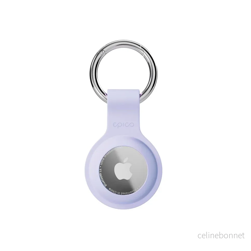 Apple AirTag 1. & 2. Gen. Epico Silikon Deksel – Lilla v:4328748