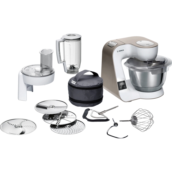 Bosch Kjøkkenmaskin, 1000W, integrert vekt og timer MUM5XW20 v:7684516