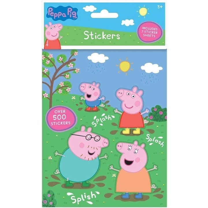 Peppa Pig 500 klistremerker v:4797095 Peppa Pig 500 klistremerker v:4797095
