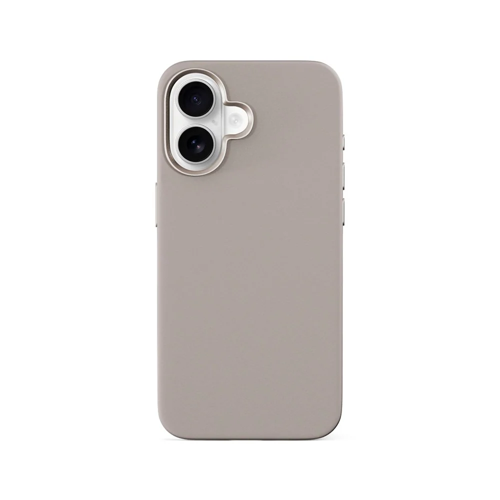 iPhone 16 Epico Mag+ Silikon Deksel - MagSafe Kompatibel - Titanium Be v:8992387