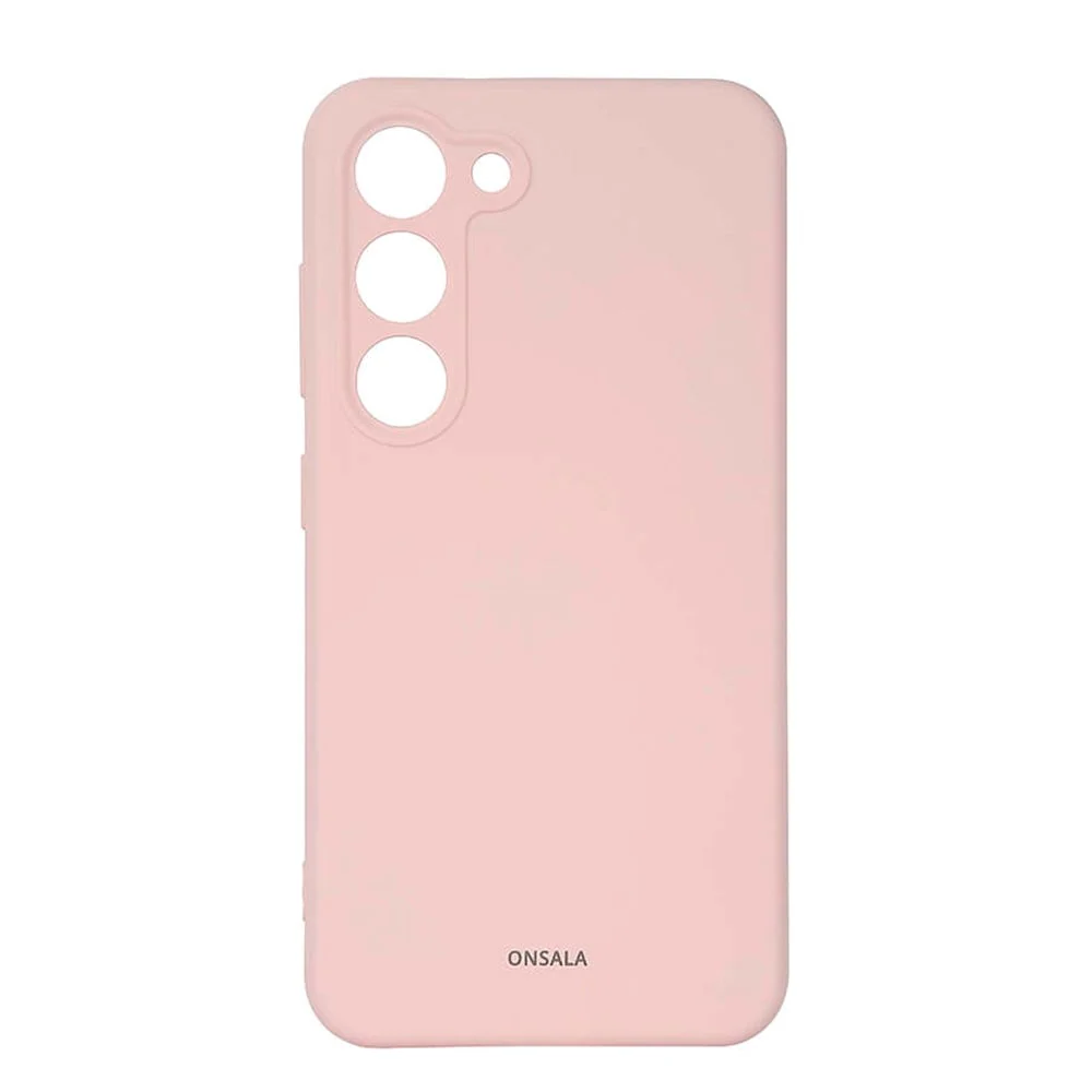 Samsung Galaxy S23 Onsala Silikon Deksel – Chalk Pink v:509324 Samsung Galaxy S23 Onsala Silikon Deksel – Chalk Pink v:509324