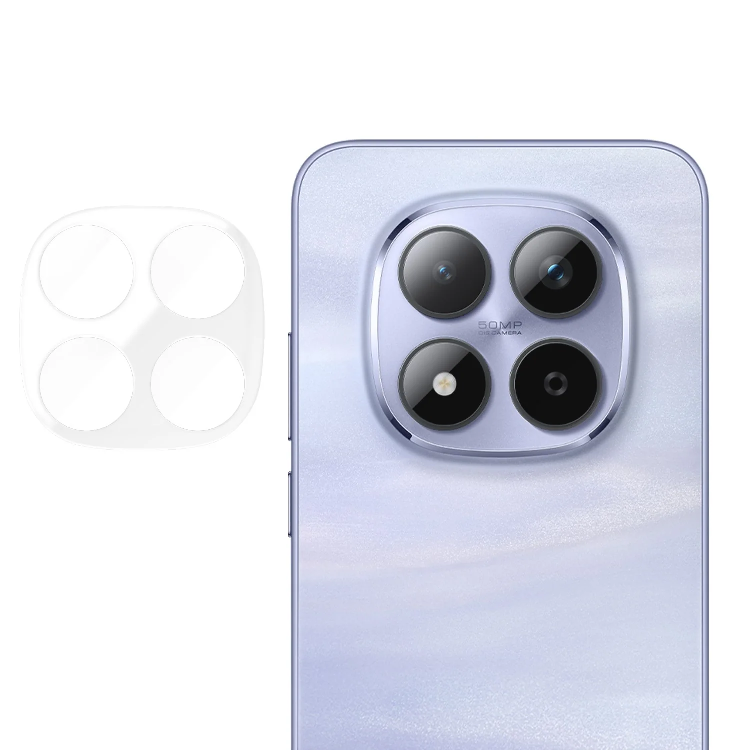 Xiaomi Redmi Note 15 Pro (5G) Herdet Kameralinsebeskyttelsesglass – Gj v:360415