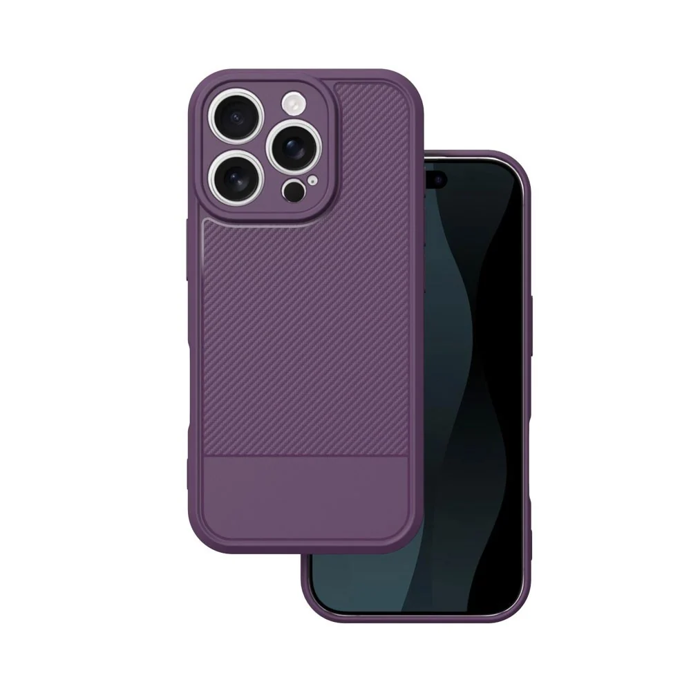 iPhone 17 Pro TFO Simple Carbon Deksel – Lilla v:6328477 iPhone 17 Pro TFO Simple Carbon Deksel – Lilla v:6328477