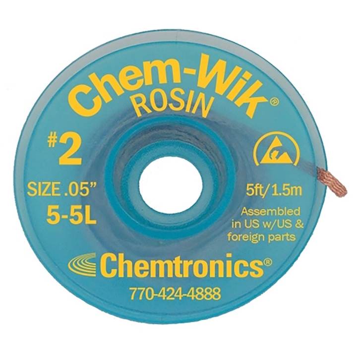 ChemWik Desoldering Wick 1.27 mm x 1.5 m v:1545891