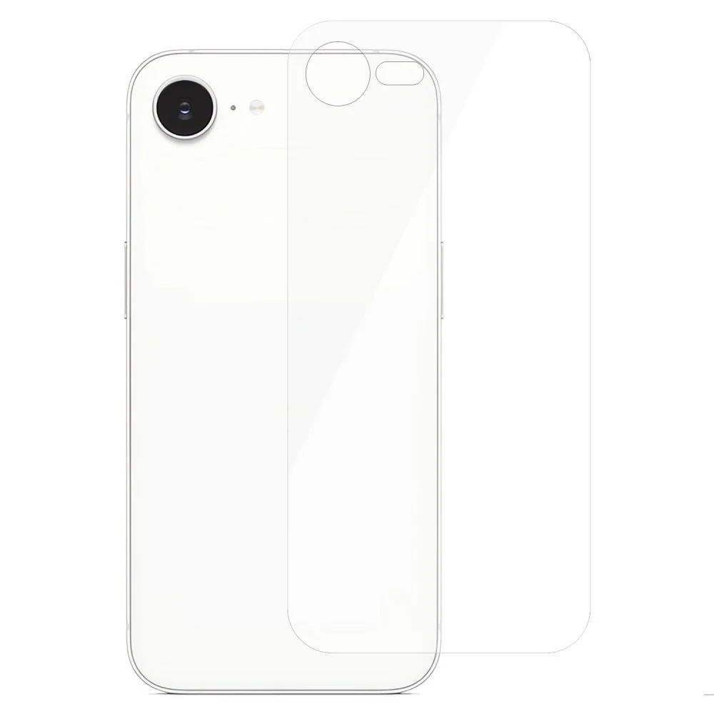 iPhone 17e / 16e Herdet Glass Beskyttelse for Bakside – Gjennomsiktig v:2719675 iPhone 17e / 16e Herdet Glass Beskyttelse for Bakside – Gjennomsiktig v:2719675