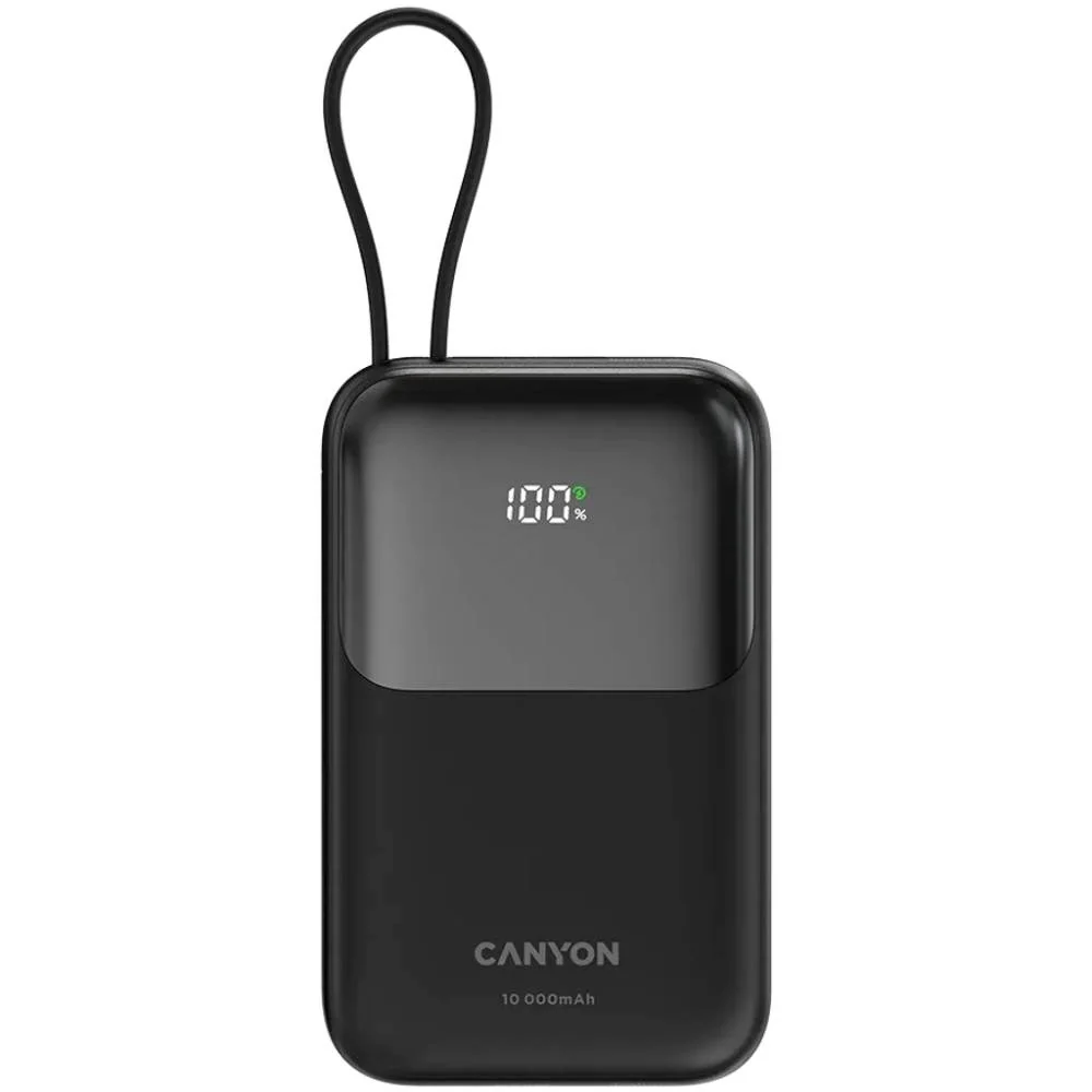Canyon OnPower 101 22.5W PowerBank – 10.000 mAh – Svart v:4954386 Canyon OnPower 101 22.5W PowerBank – 10.000 mAh – Svart v:4954386