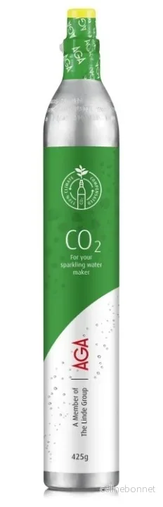AGA Biogon C kullsyrepatron 425 g, grønn v:6814812 AGA Biogon C kullsyrepatron 425 g, grønn v:6814812