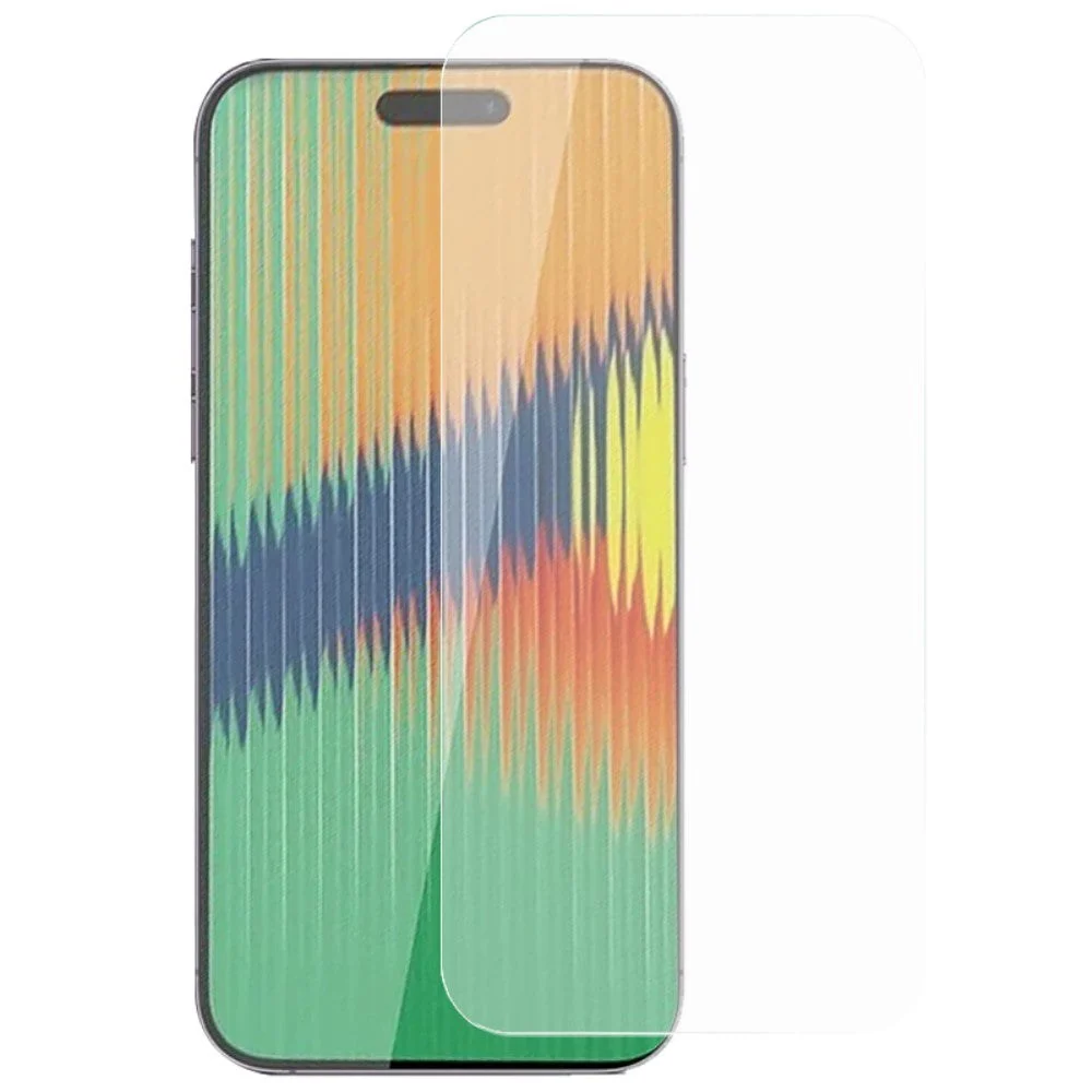 iPhone 15 Pro Skjermbeskytter i Glass - Case Friendly - Gjennomsiktig v:3321575