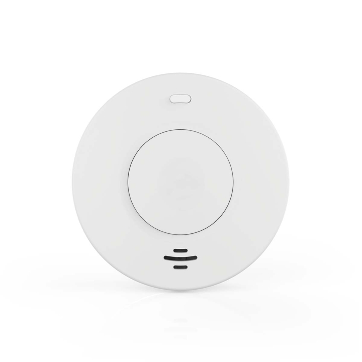 Nedis SmartLife Røykvarsler | Wi-Fi | Batteri drevet | Sensorlivssyklus: 10 år | EN 14604 | Maks. batteri levetid: 120 Måned | 85 dB | Hvit | 1 stk v:8513839 Nedis SmartLife Røykvarsler | Wi-Fi | Batteri drevet | Sensorlivssyklus: 10 år | EN 14604 | Maks. batteri levetid: 120 Måned | 85 dB | Hvit | 1 stk v:8513839