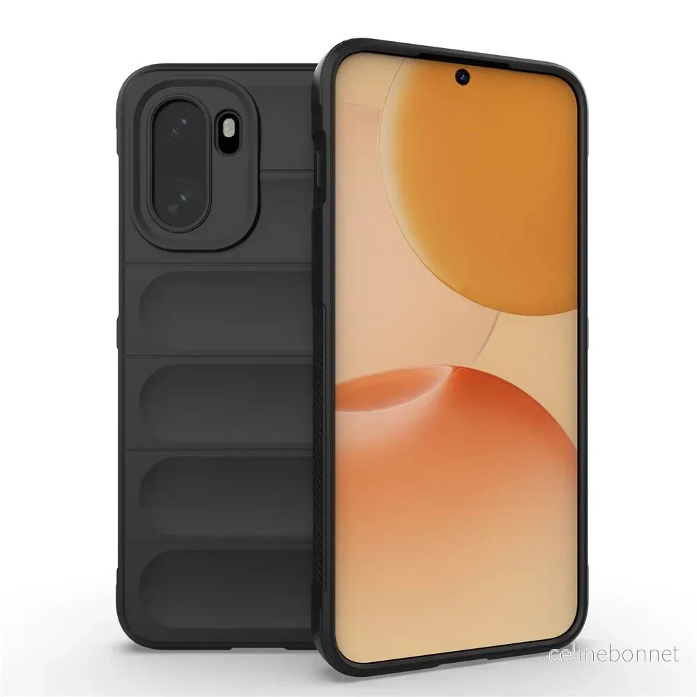 EIDERWOOD OnePlus 15R Fleksibelt Plast Deksel – Svart v:4034174 EIDERWOOD OnePlus 15R Fleksibelt Plast Deksel – Svart v:4034174