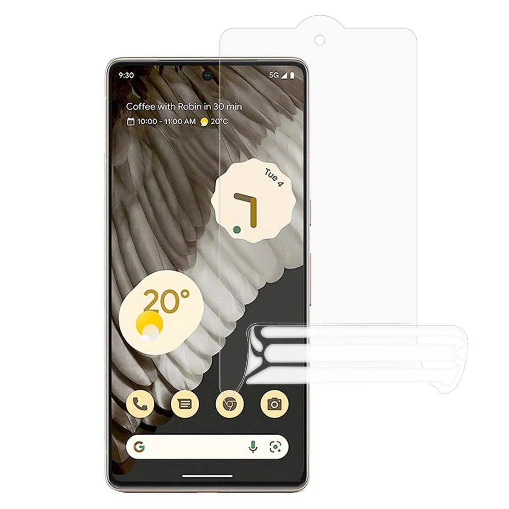 Google Pixel 7 Pro Skjermbeskyttelsesfilm - Gjennomsiktig v:5791305