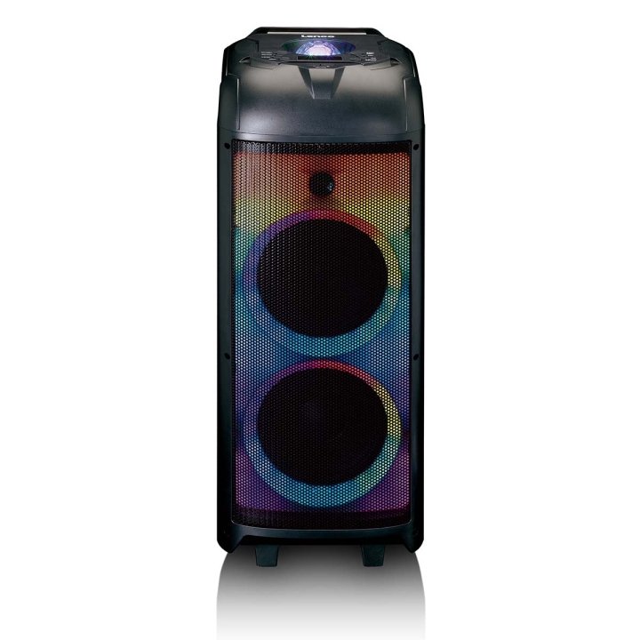 Lenco PA med full LED-belysning foran og diskokule v:8831399