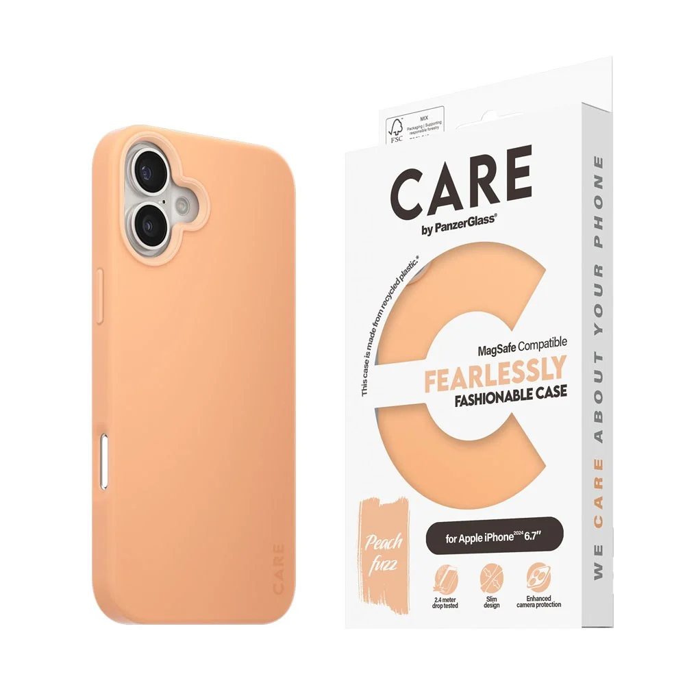 CARE by PanzerGlass iPhone 16 Plus FASHION Fearlessly Fashionable Deks v:3137658 CARE by PanzerGlass iPhone 16 Plus FASHION Fearlessly Fashionable Deks v:3137658