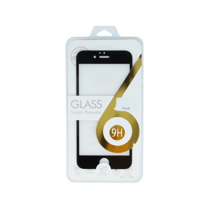 Forever 5D herdet glass til Samsung S10e Svart ramme v:4895206