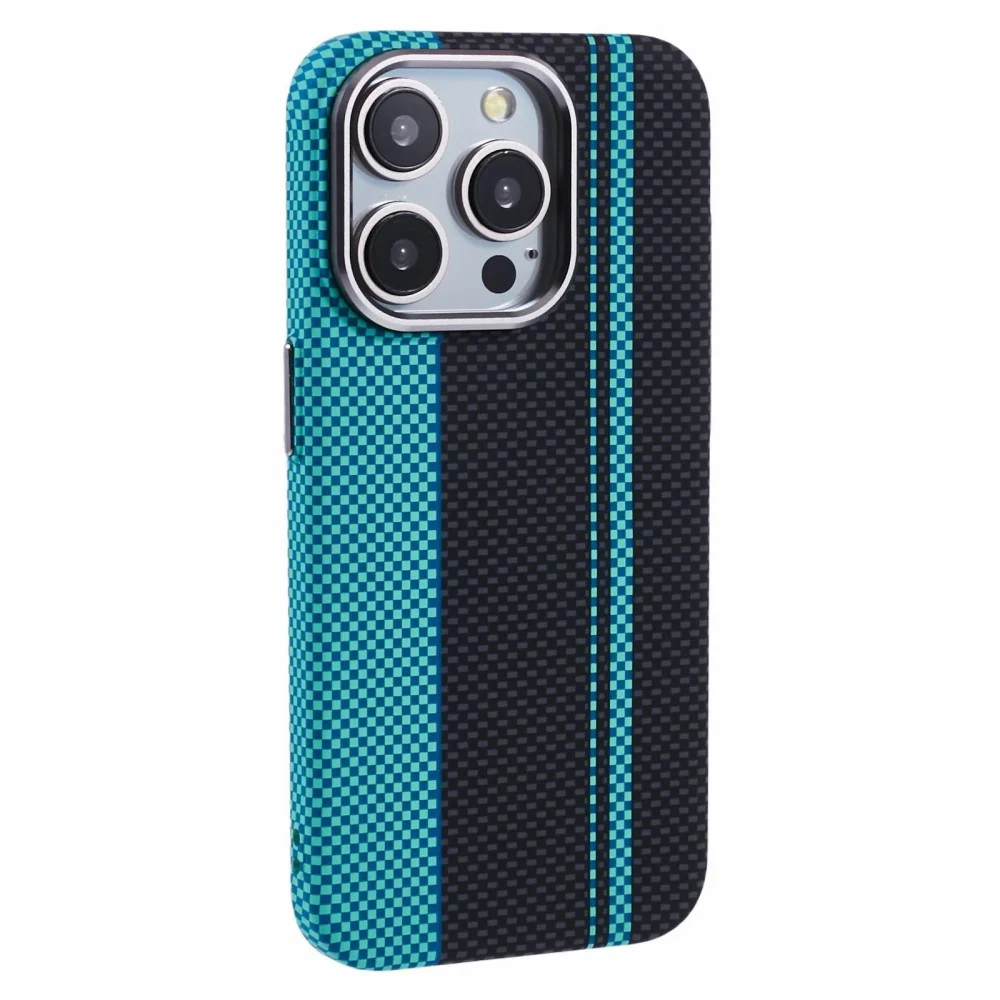 EIDERWOOD Mønstret Carbon Deksel - iPhone 13 Pro - MagSafe Kompatibel v:7426618