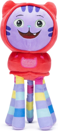 Gabby's Dollhouse DJ Catnip – kosedyr, 25 cm v:3343718