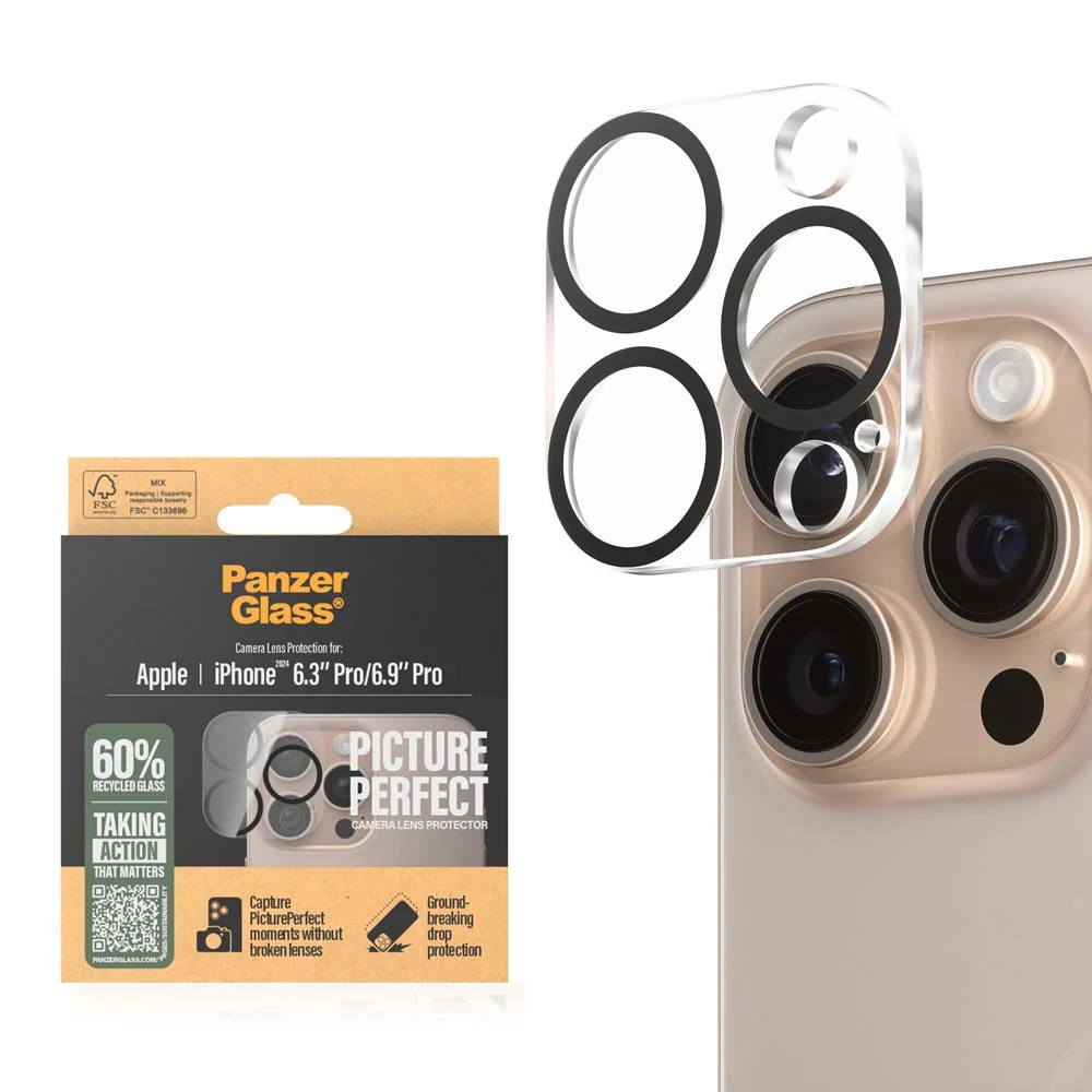 iPhone 16 Pro / 16 Pro Max PanzerGlass PicturePerfect – Kamerabeskytte v:8866593