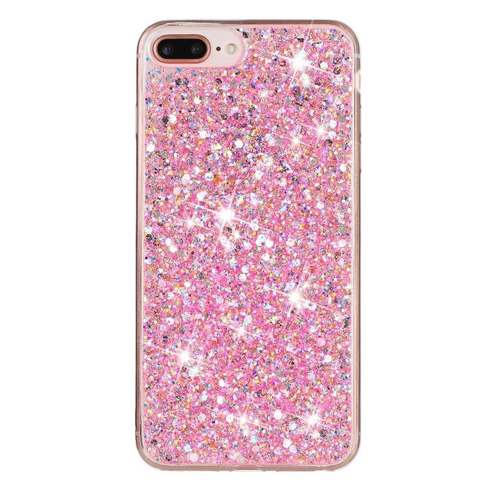 EIDERWOOD iPhone 8 Plus / 7 Plus / 6 (s) Plus Glitter Deksel – Pink v:1669963 EIDERWOOD iPhone 8 Plus / 7 Plus / 6 (s) Plus Glitter Deksel – Pink v:1669963