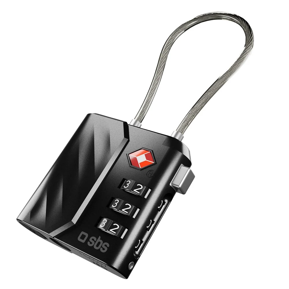 TSA-Hengelås Kompatibel med Apple FindMy - GPS & Bluetooth-Sporing - S v:5210778