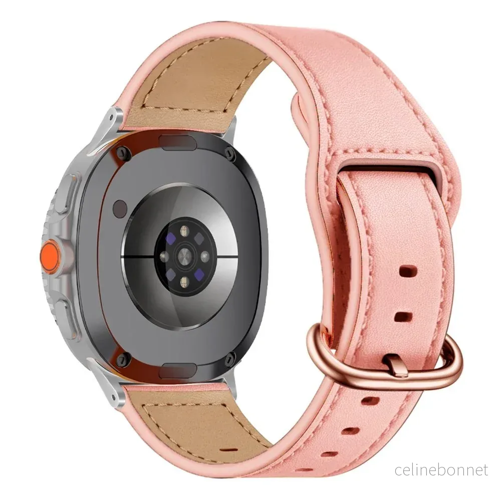 Samsung Galaxy Watch 9 / 8 / 8 Classic (40 / 44 / 46mm) Kunstskinn Rem v:9187432