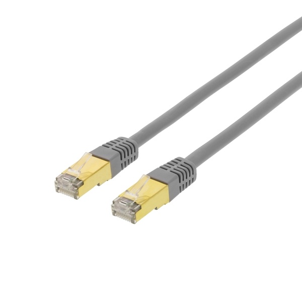 DELTACO F/UTP Cat7 patchkabel 25m LSZH (halogenfri), grå v:5119456 DELTACO F/UTP Cat7 patchkabel 25m LSZH (halogenfri), grå v:5119456
