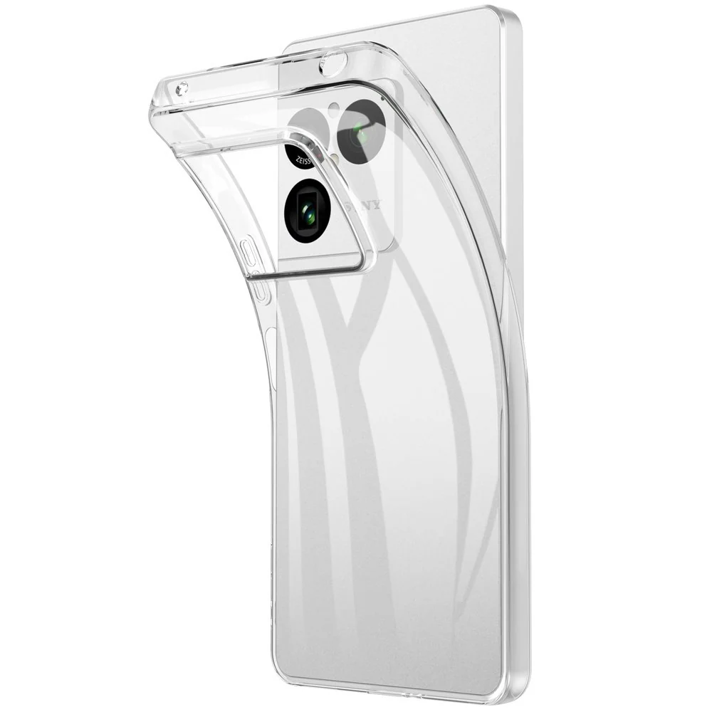 Sony Xperia 1 VIII EIDERWOOD Fleksibelt Plast Deksel - Gjennomsiktig v:5862440