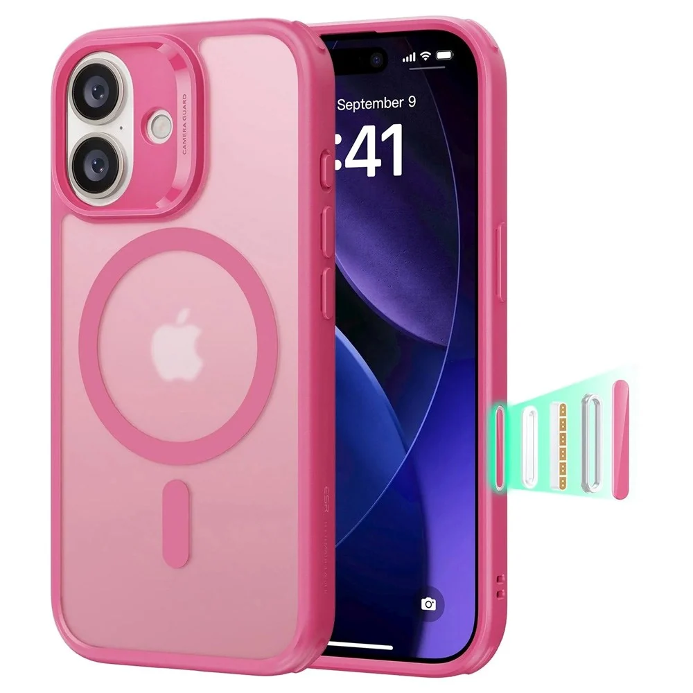 ESR iPhone 17 Classic Hybrid Deksel med Kamerakontrollknapp – MagSafe v:5983944 ESR iPhone 17 Classic Hybrid Deksel med Kamerakontrollknapp – MagSafe v:5983944