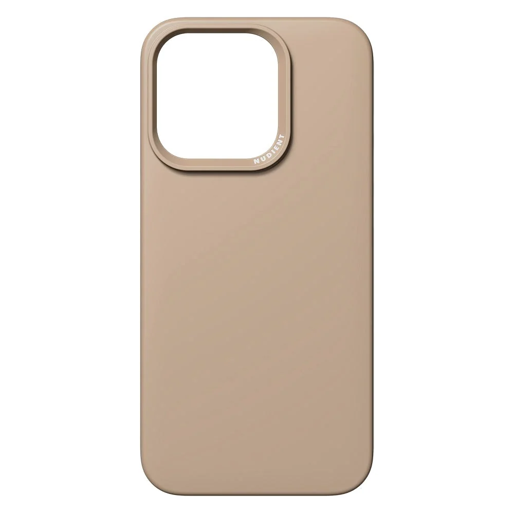 Nudient Thin Case iPhone 15 Pro Deksel – MagSafe Kompatibel – Clay Bei v:1387402