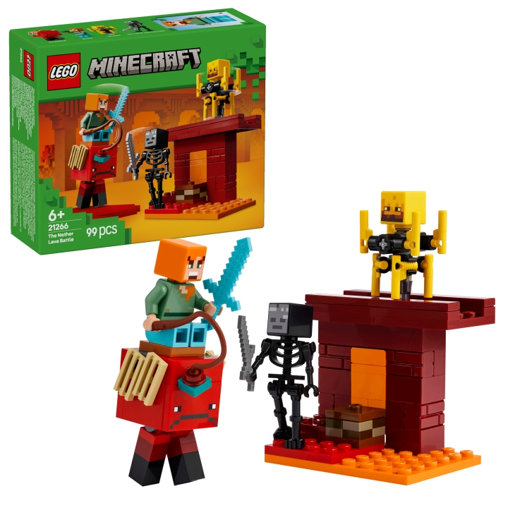 LEGO Minecraft – The Nether Lava Battle (21266) v:8824151