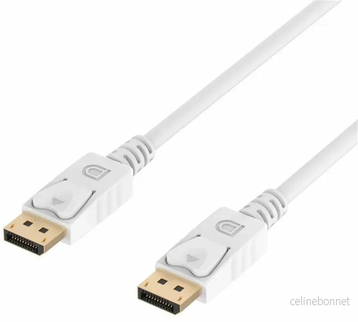 NORDIQZENZ Displayport til Displayport-kabel, Hvit, 3m v:3704451