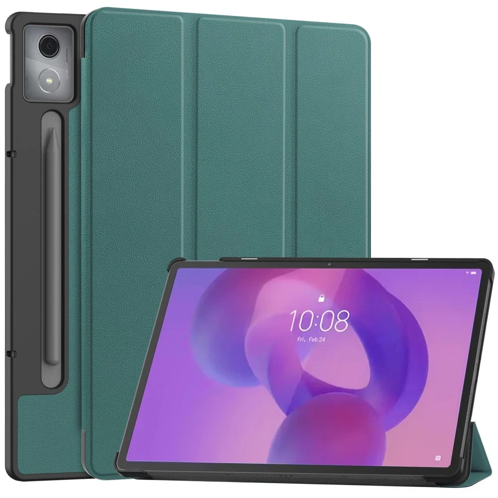 EIDERWOOD Lenovo IdeaTab Pro Kunstskinn Flip Deksel m. Stativfunksjon v:7436012