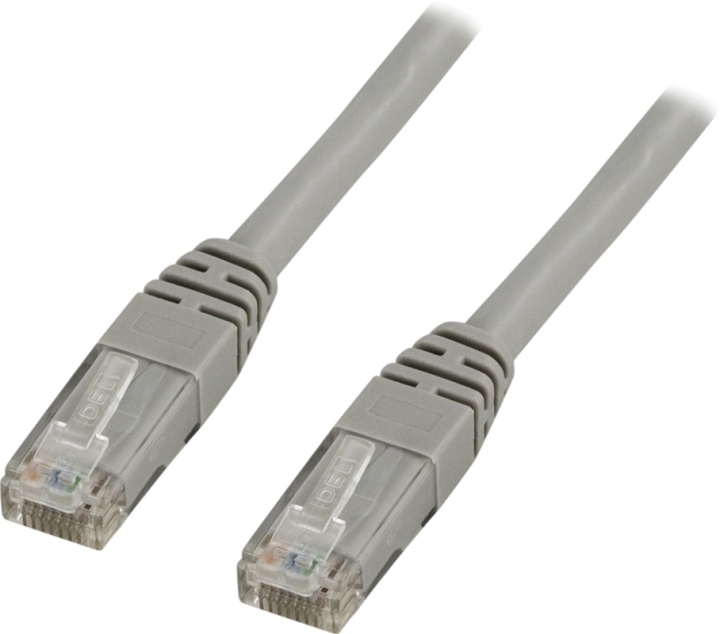 DELTACO UTP Cat6 patchkabel 10m, grå v:1972824