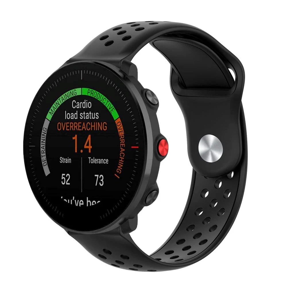 Smartwatch Hullet Buckle Silikon Reim (22mm) – Svart v:505422