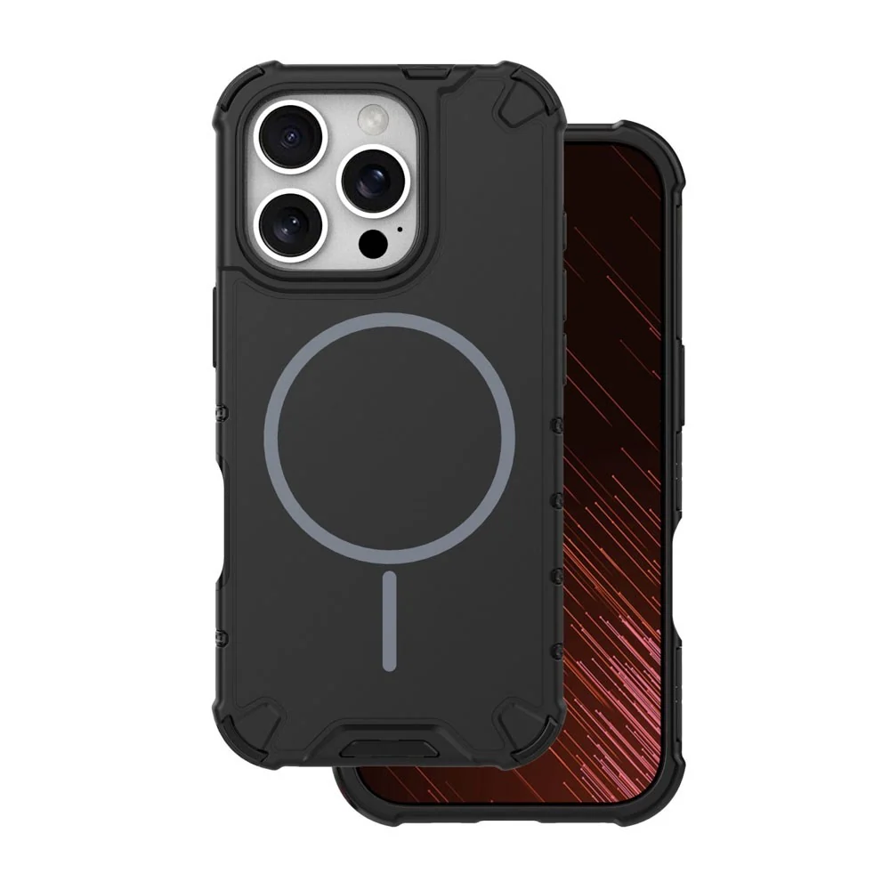 iPhone 16 Pro TFO Defender Hybrid Deksel – MagSafe Kompatibel – Svart v:1313168 iPhone 16 Pro TFO Defender Hybrid Deksel – MagSafe Kompatibel – Svart v:1313168