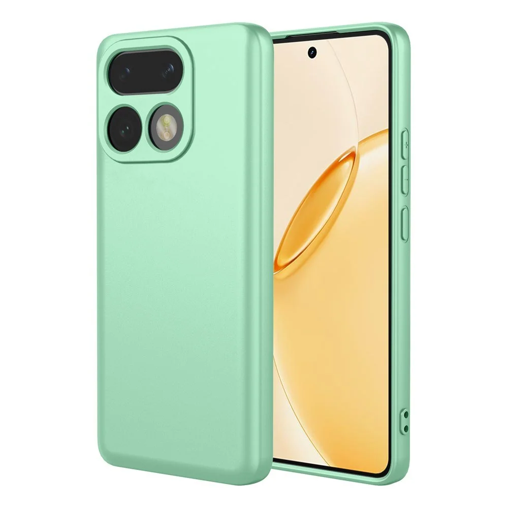 Realme 16 Pro+ EIDERWOOD Fôret Fleksibelt Plast Deksel – Lysegrønn v:5818227 Realme 16 Pro+ EIDERWOOD Fôret Fleksibelt Plast Deksel – Lysegrønn v:5818227