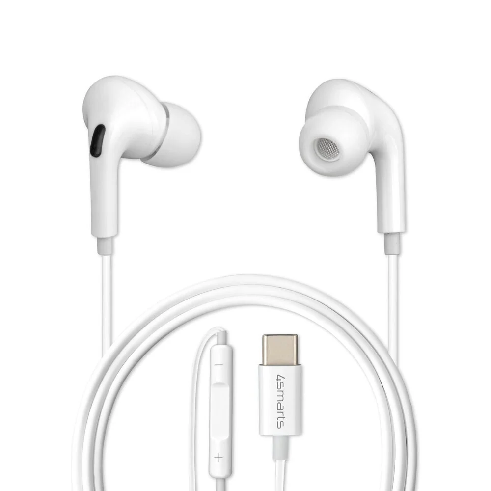 4smarts Melody Digital Basic Hodetelefoner med USB-C Kabel – Hvit v:4010537