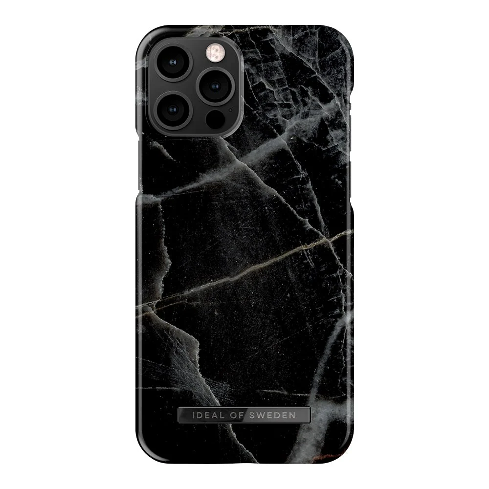 iDeal Of Sweden iPhone 12 / 12 Pro Fashion Deksel Black Thunder Marble v:5745334 iDeal Of Sweden iPhone 12 / 12 Pro Fashion Deksel Black Thunder Marble v:5745334