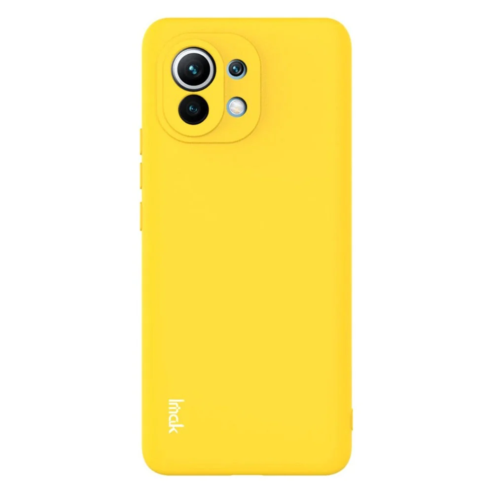 Xiaomi Mi 11 IMAK UC-2 Series Fleksibel Plastdeksel – Gul v:6263696
