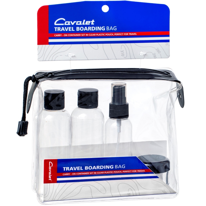 Cavalet PET-reiseflasker v:3587803 Cavalet PET-reiseflasker v:3587803