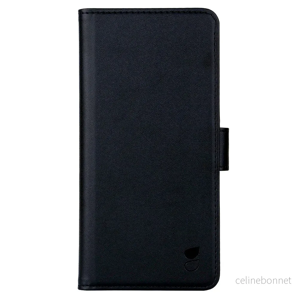 Nokia 2.2 GEAR Kunstskinn Flip Deksel med Lommebok – Svart v:3796636