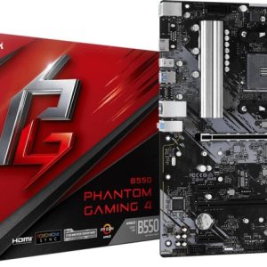 ASRock B550M PHANTOM GAMING 4 AM4 mATX-hovedkort v:4929395 ASRock B550M PHANTOM GAMING 4 AM4 mATX-hovedkort v:4929395