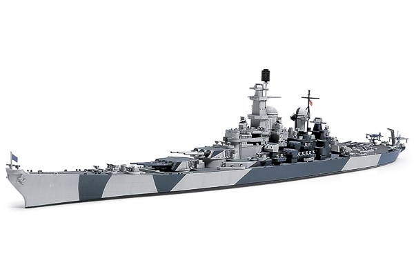 Tamiya 1/700 U.S. slagskip Iowa v:7309419